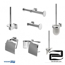Bathroom accessories Lippe K-6500 series 3D Model id 9253