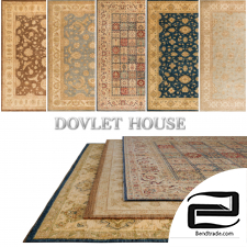 DOVLET HOUSE carpets 5 pieces (part 132)