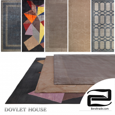 DOVLET HOUSE carpets 5 pieces (part 451)