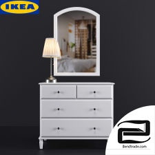 IKEA TYSSEDAL Chest 4 drawers