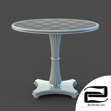 Fratelli Barri FLORENCE side table 3D Model id 9541