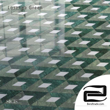 Materials Tile,tile Sicis Losanga Green