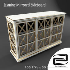 mirror chest of drawers, sideboard