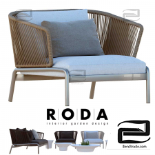 Garden furniture RODA, sofa SPOOL
