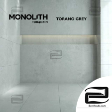 Tile, Monolith Torano Grey tile