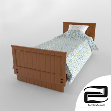 bed 3D Model id 15460