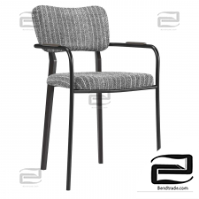 Klee Grey Bouclé Chair