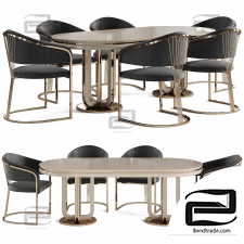 Newland Jaguar table and chair