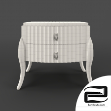 Fratelli Barri RIMINI bedside table 3D Model id 9488