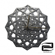Wall clock 3D Model id 14437