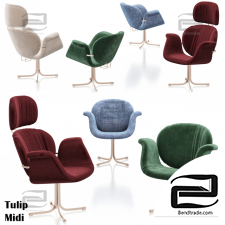 Chair Chair Tulip Midi