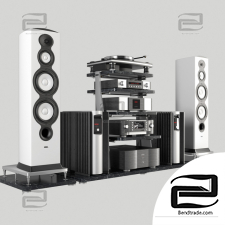 Audio engineering Hi-End audio system Mark-Levinson and Reve