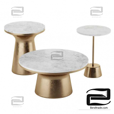 Marble Topped Pedestrian West Elm Tables