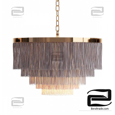 Oahu Fringe Anthropologie Pendant Lamp