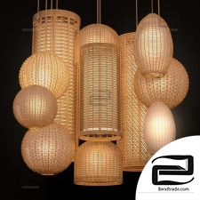 Rattan Pendant Lamp