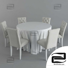 Table and chair 4580