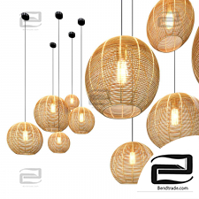 Pendant Lamp Modern Basket