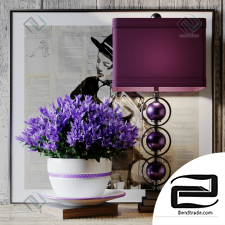 Decorative set Decor Purple set