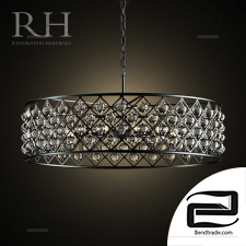 Pendant lamp RH SPENCER HOOP