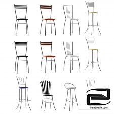 A set of chairs of the firm of D. A. R
