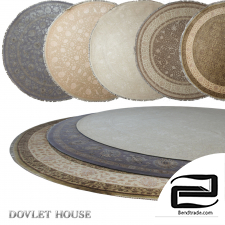 Round carpets DOVLET HOUSE 5 pieces (part 08)