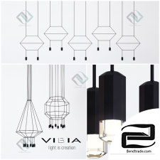 Hanging lamp Hanging lamp vibia collection