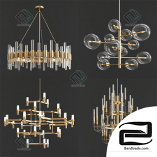 Hanging Lamp Four Exclusive Chandelier 121