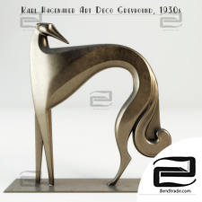 Sculptures Sculptures Karl Hagenauer Greyhound
