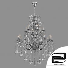 Bogate's 253/18 Strotskis crystal chandelier