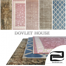 DOVLET HOUSE carpets 5 pieces (part 281)