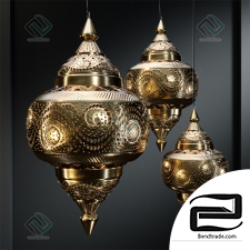 VivaTerra Moroccan Hanging Lamp