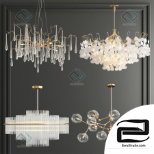 Hanging lamp Four Exclusive Chandelier 103