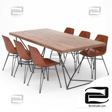 Table and chair 8900