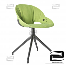 Tonon Fl@t (Flat) Green Chair with Rotation