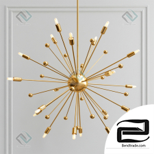 Sputnik Chandelier Pendant Lamp