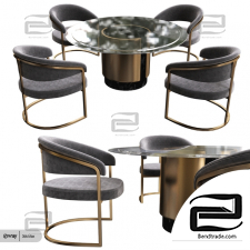 Table and chair Amos vision aire