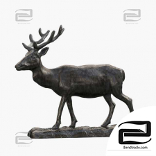 Deer Sculptures 04