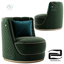 Armchair Vittoria Frigerio Bianca