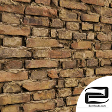 Brick wall material
