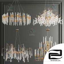 Hanging Lamp Four Exclusive Chandelier 253