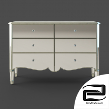 Fratelli Barri RIMINI chest of drawers 3D Model id 9529