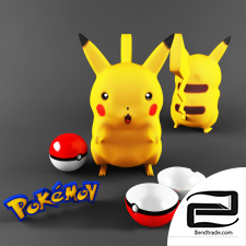 Pikachu 3D Model id 18053