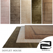 DOVLET HOUSE carpets 5 pieces (part 440)