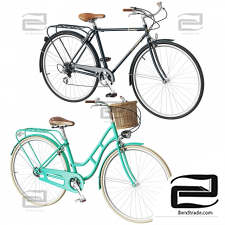 Transport Transport Retro Bicycles