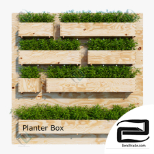 Planter box Flower box 05