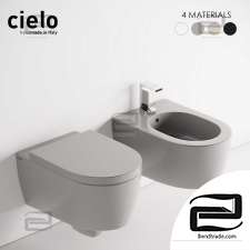 Toilet and bidet Ceramica Cielo Smile 07