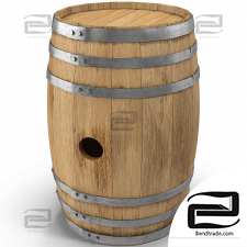 Wooden Barrel Exterior