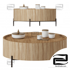 Nausica Round Coffee Table