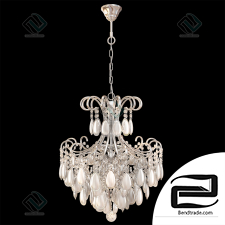 Hanging lamp Crystal Lux Sevilia SP4 Silver Hanging lamp