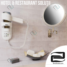 Bathroom decor for Hotel & Restaurant Soluţii